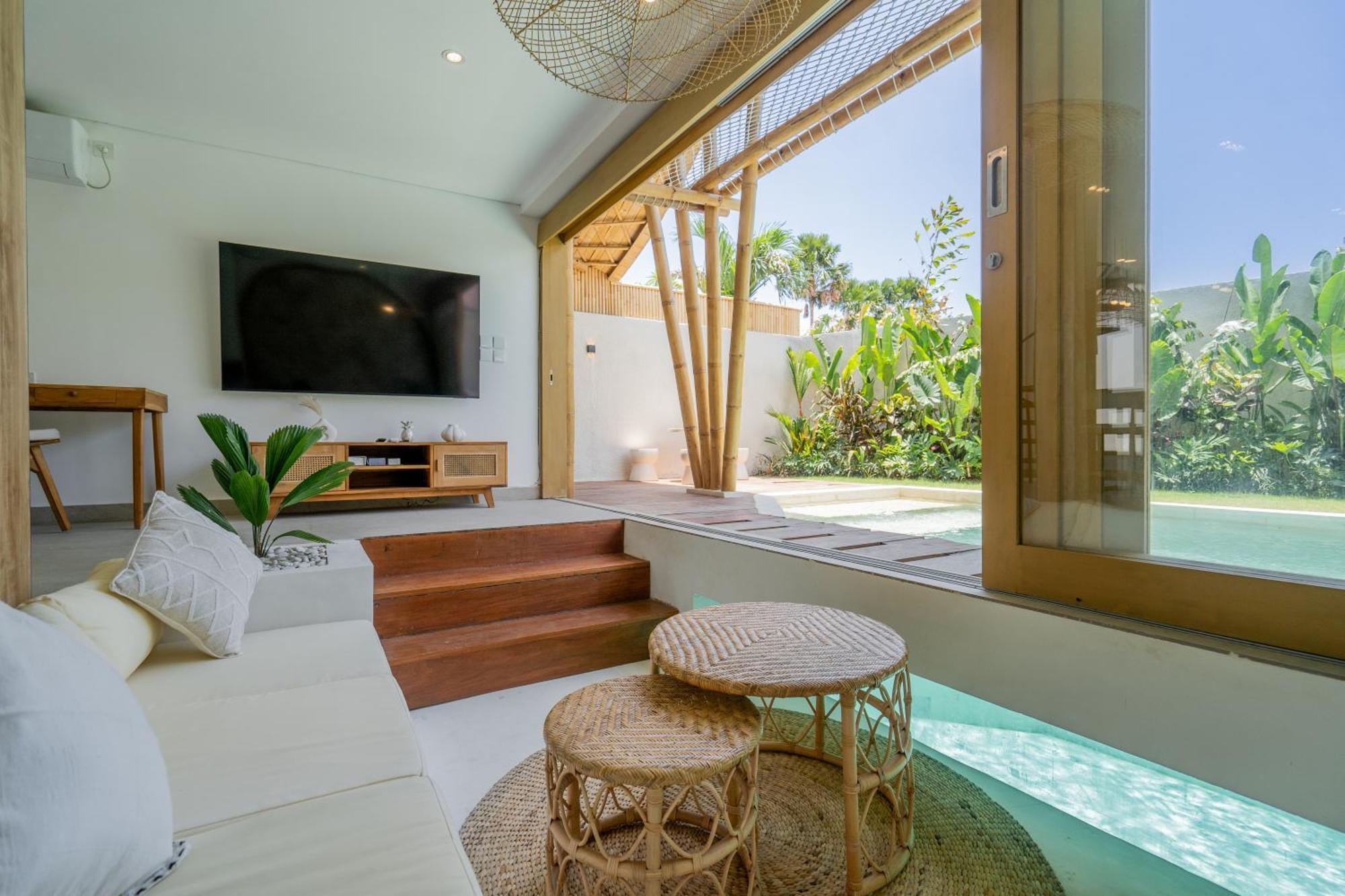Villa Sunset Bamboo - 3Br Villa In Kerobokan エクステリア 写真