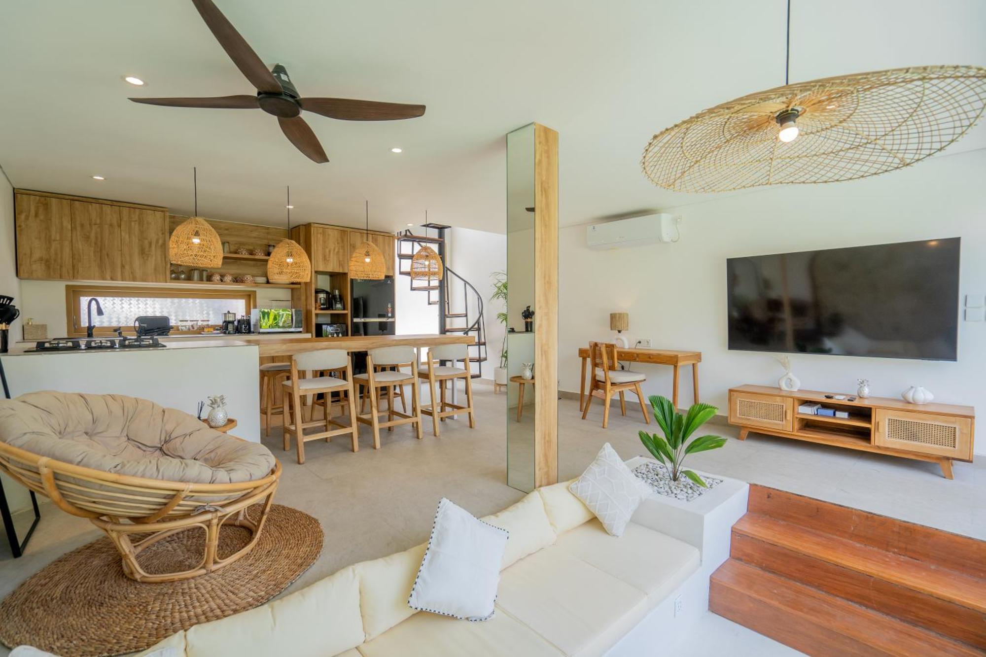 Villa Sunset Bamboo - 3Br Villa In Kerobokan エクステリア 写真